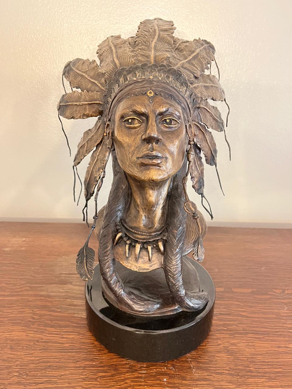 In Her Finery, front detail